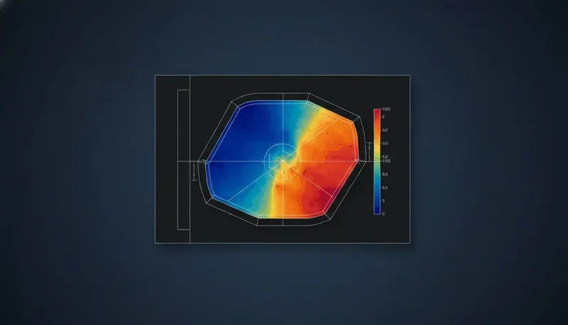 Metal forming simulation with thinning prediction overlay